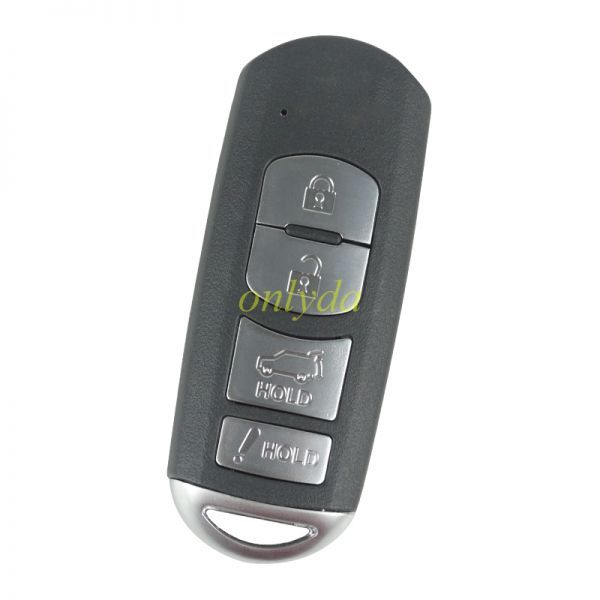 For Mazda 4 button keyless remote key with 315mhz with ID49 chip FCCID:WAZSKE13D01  P/N:662F-SKE13D01 SUV SKE13D-01 FSK