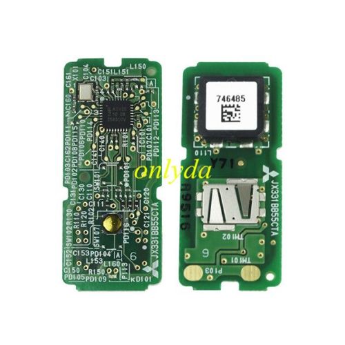 Genuine 2 button yamaha smart card with  433 mhz