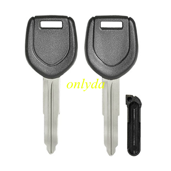 For transponder key blank with right blade