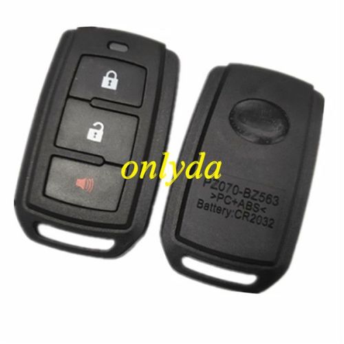 For Toyota 2+1 button key shell
