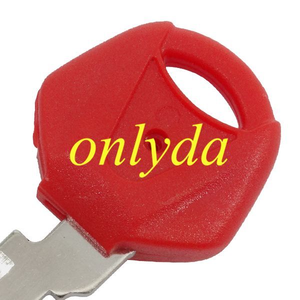 For  yamaha motorcycle transponder key blank （red) with right blade