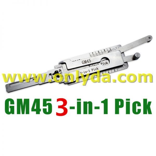 GM45 lock pick and decoder for GM car