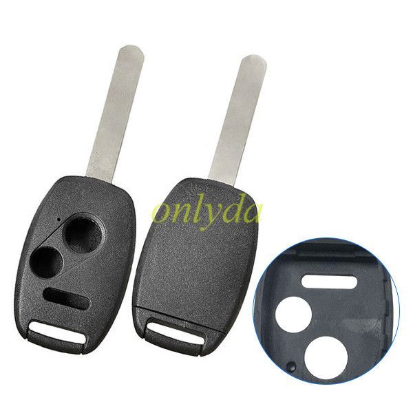 For upgrade 2+1 buttons remote key shell （Without chip slot place)