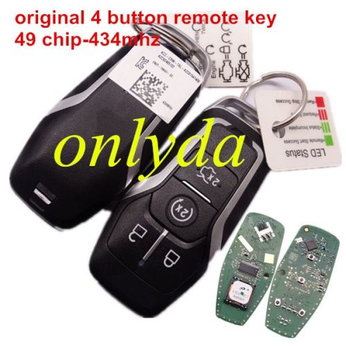 For OEM keyless 4 button ID49 chip-434mhz