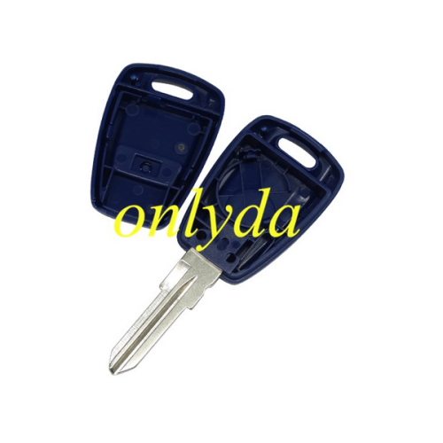 For FIAT remote key blank &1 button  in blue color (Can put TPX long chip inside)