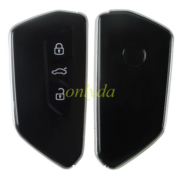For VW aftermaket 3 button remote key blank with key blade