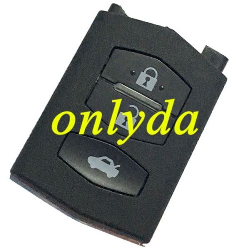 For mazda 3 button  remote key case