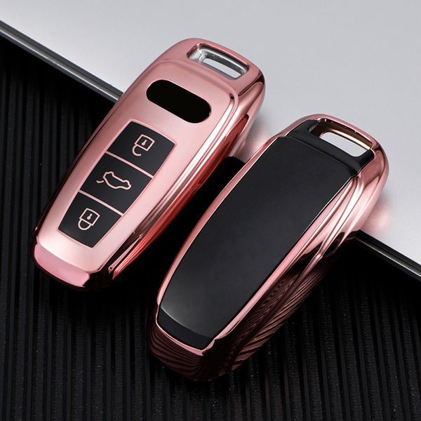 For Audi TPU 3 button TPU protective key case,please choose the color