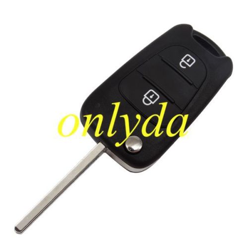 For hyun  accent  3 button remote key blank