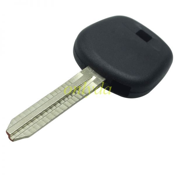 For Toyota transponder key blank Toy43 blade with logo with   carbon chip part