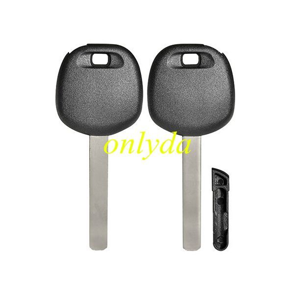 For Toyota transponder key blank with TPX chip and  carbon chip part