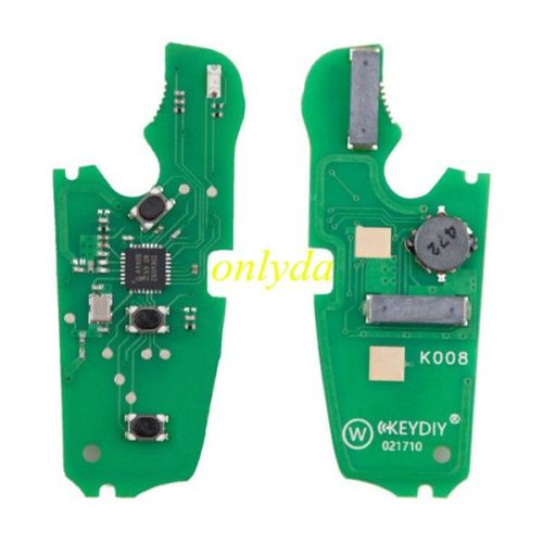 KEYDIY Remote key 3 button ZB09 smart key for KD-X2 and KD MAX