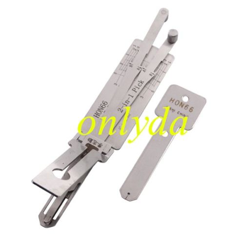 For Honda HON66 3 In 1 lock pick and decoder    genuine ! used for Honda,Acura，EVERUS，Trumpche