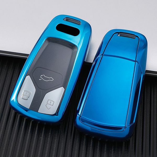 For Audi TPU 3button TPU protective key case,please choose the color