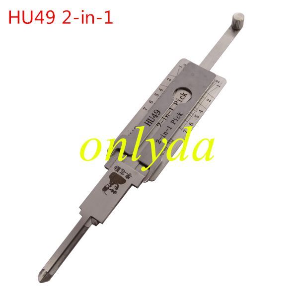 HU49-2-IN-1 Lock pick, for ignition lock, door lock, and decoder,or Jetta Santana B4,golfHU49-2-IN-1 Lock pick, for ignition lock, door lock, and decoder,or Jetta Santana B4,golf