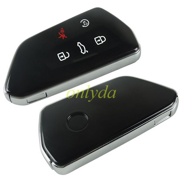 For VW aftermaket 5 button remote key blank with key blade