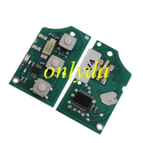 For VW 2 Button remote control with 434mhz 1JO 959 753 A