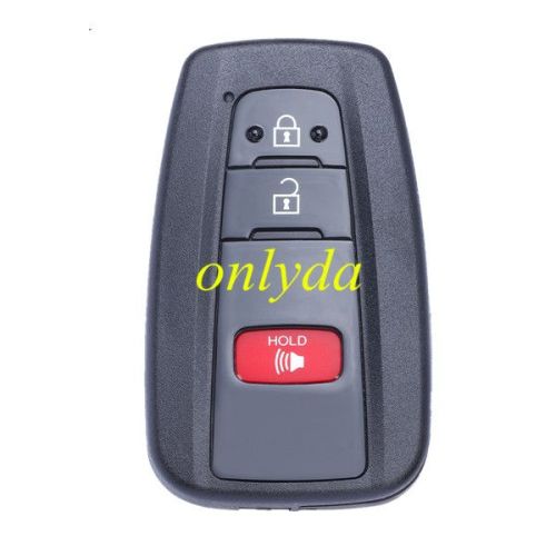 For Toyota 2+1 button remote key with blade  HYQ14FBC 0351 BOARD RAV4 314mhz-312mhz