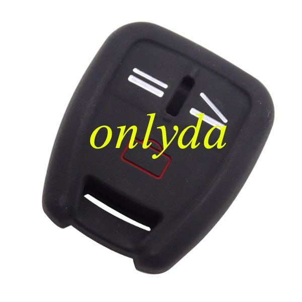For Opel 3 button silicon key case