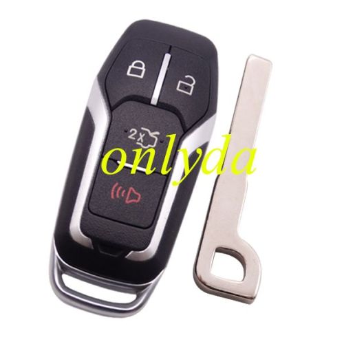 For Ford 3+1 button remote key shell with Hu101 blade