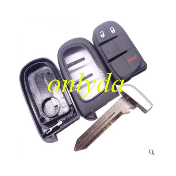 For Chrysler  keyless  remote key with 434mhz with PCF7945M (HITAG AES) chip   with 2+1/3+1/4+1 button key shell , please choose use for 2014-2018 JEEP Cherokee  434mhz ASK PCF7953M FCC ID: GQ4-54T                                                         OE:68141580AE/AC/AF/AG/AB                             with 2+1/3+1/4+1 button key shell , please choose