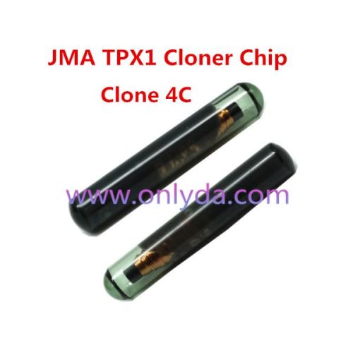 For Original Transponder chip crystal JMA 4C TPX1 Cloner chip