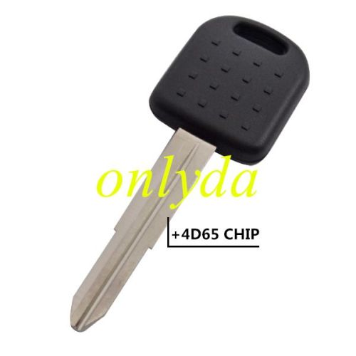 For  Suzuki  Uncut  right blade Transponder Key  4D65 Chip Suzuki Alto Ignis Jimny