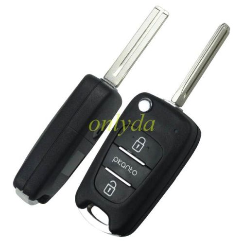 For Hyundai Picanto 3 button remote key shell