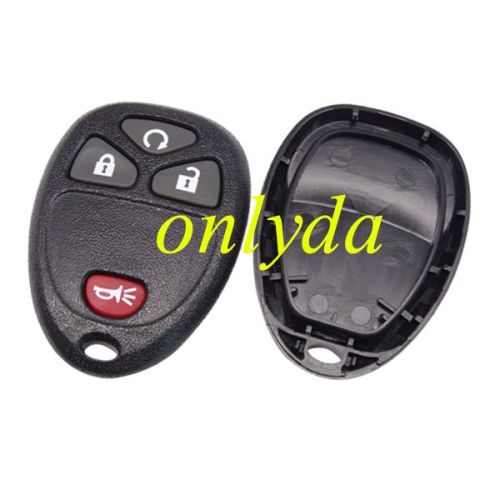 For  GM 3+1 button remote key  cover without battery clamp