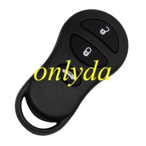 For Chrysler remote shell with 3 buttons