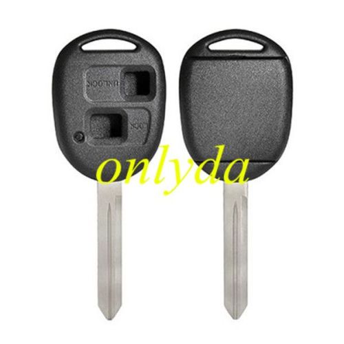 For Toyota 2 button key shell with TOY47-SH2 blade