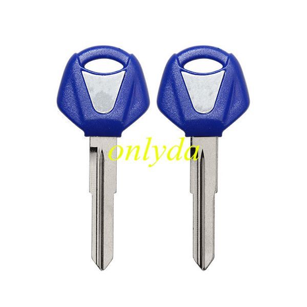 For yamaha motorcycle transponder key blank（Blue) with right blade