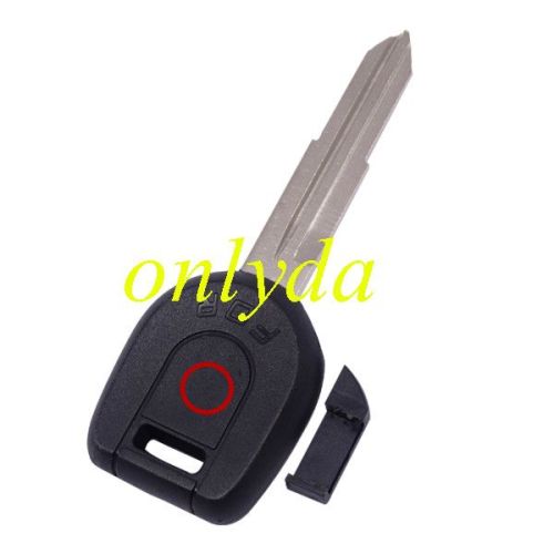 For Mitsubishi transponder key balnk （with right blade) with badge