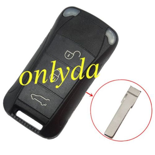 For Porsche Cayenne  3 button remote key shell