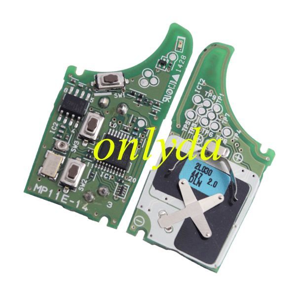 For OEM hyun 3B remote 447mhz, the PCB is OEM