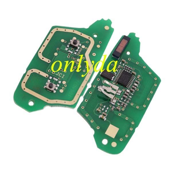 For Renault  PCF7961(HITAG2) ID46 Chip 2B remote 434mhz