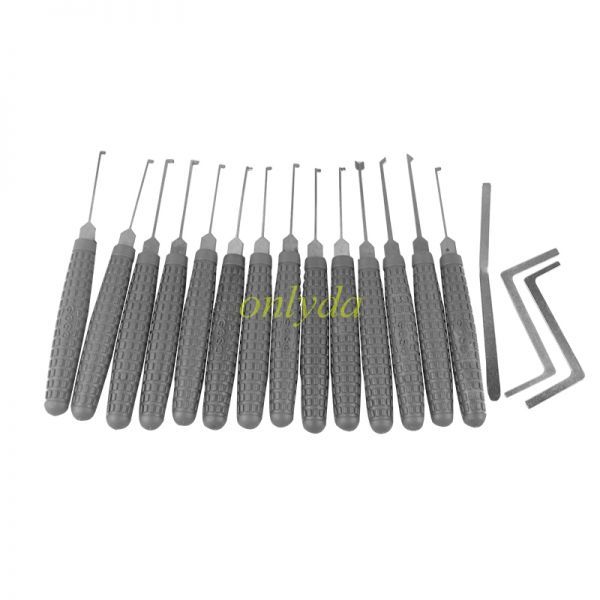 For Dimple Lock Pick (14-Piece Set)
