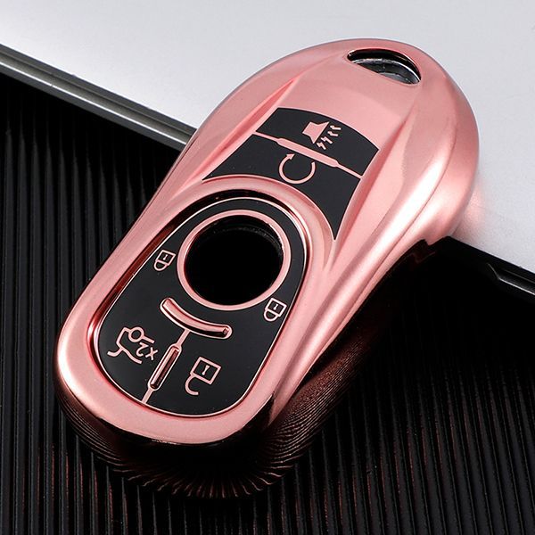 For Buick Chevrolet 6 button TPU protective key case, please choose  the color