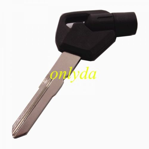 For motorcycle bike key blank with right blade,with unremovable printed badge