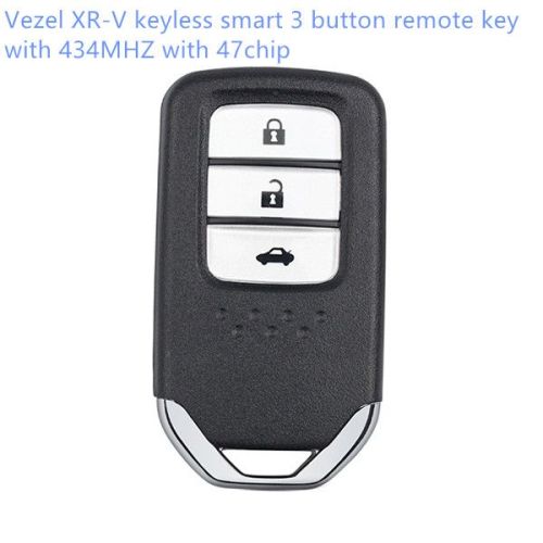 Vezel XR-V keyless smart 3 button remote key  with 434mhz 47chip