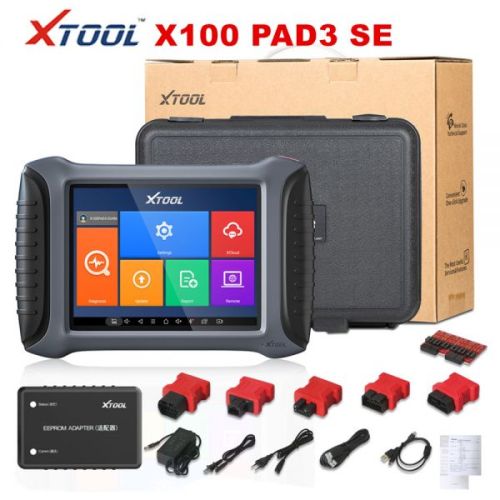 XTOOL X100 PAD3 X100 PAD 3 Tablet Professional Key Programmer With KC100 and KS-1 Smart Key Simulator Multi-language Support