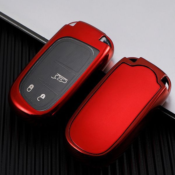 For Jeep  Guide/Free Light/Freeman/Grand Cherokee/Grand Commander TPU protective key case , please choose the color