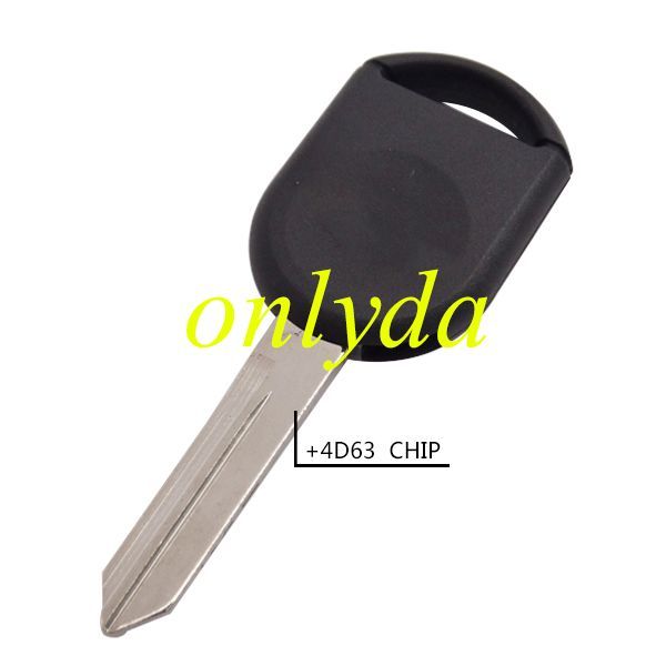 For Ford  transponder key with after market 4D63(40bit) chip
