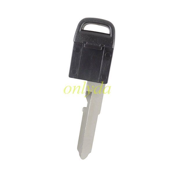 For yamaha motorcycle transponder key blank with right blade(black）