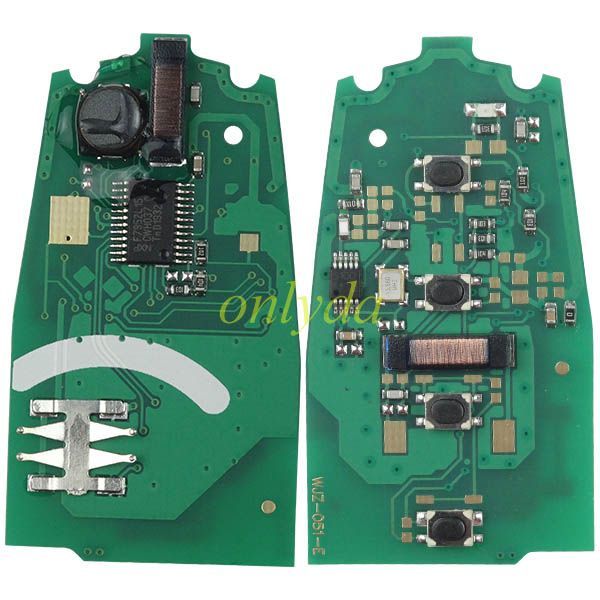 For hyundai 4 button keyless remote key with 433mhz