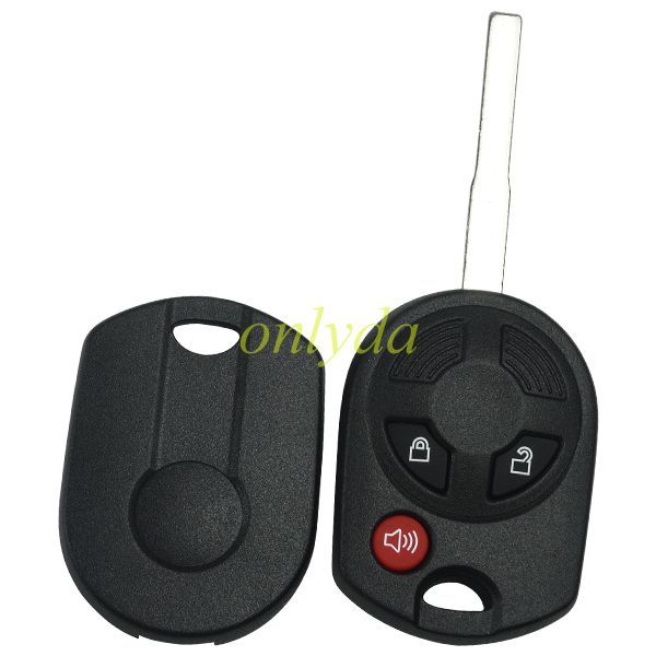 For Ford upgrade 3 button remote key shell(2 parts)