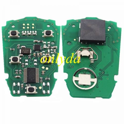 For Cadillac smart keyless 2+1 button remote key with 315mhz FCC ID: HYQ2AB /434mhz FCC ID: HYQ2EB 2015-2016 Cadillac SRX