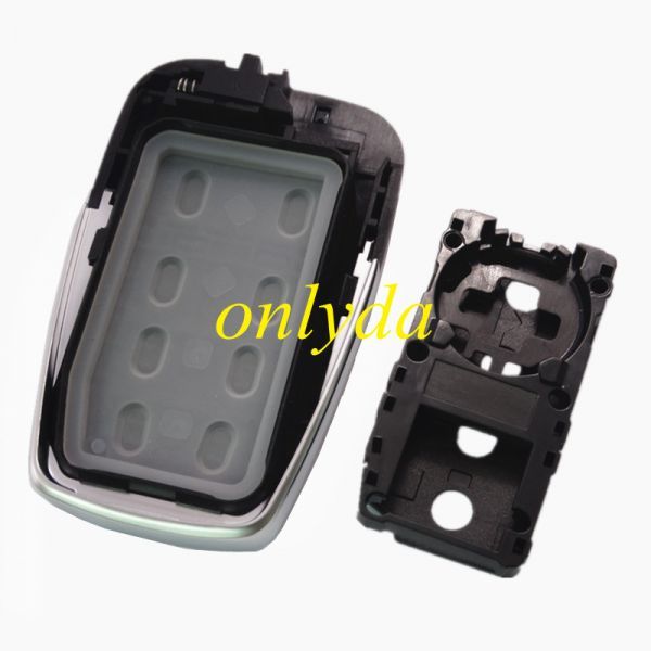 3 button remote key blank with blade, the blade switch on the front-shell-part