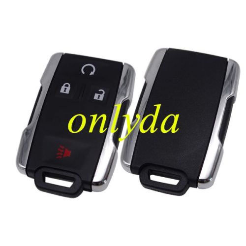 For Chevrolet black 4 button remote key shell, the side part is white