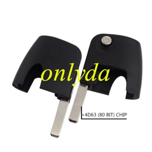 For Ford Focus flip key head  with after market 4D63 chip(80 BIT) chip
